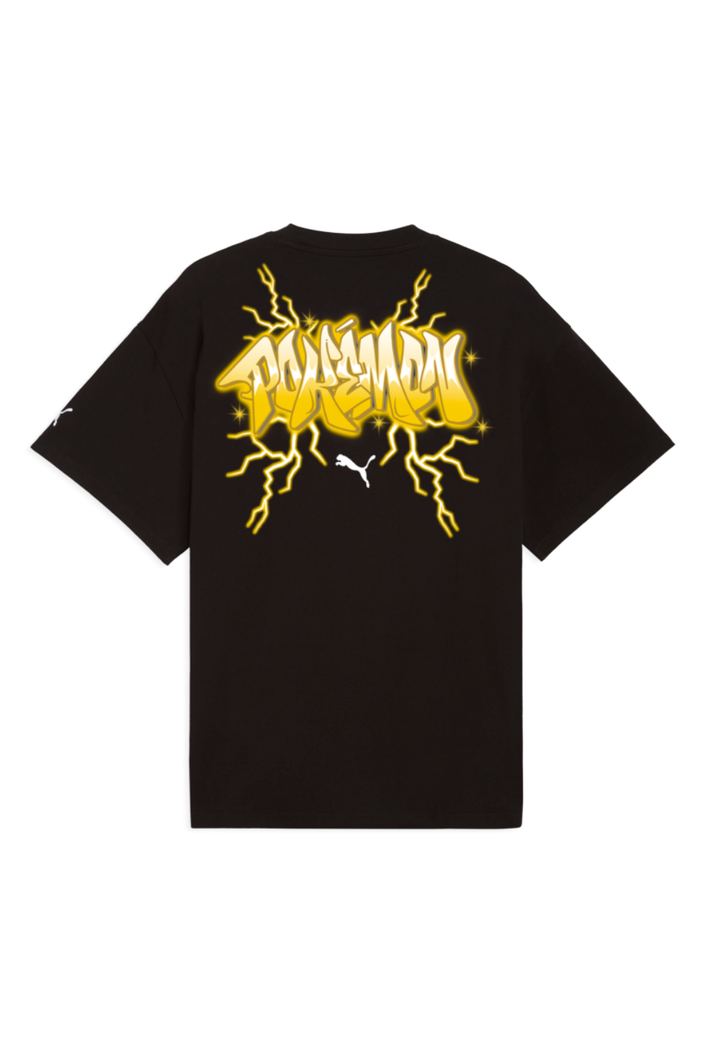 תמונה אחורית של חולצת טי פומה X פוקימון