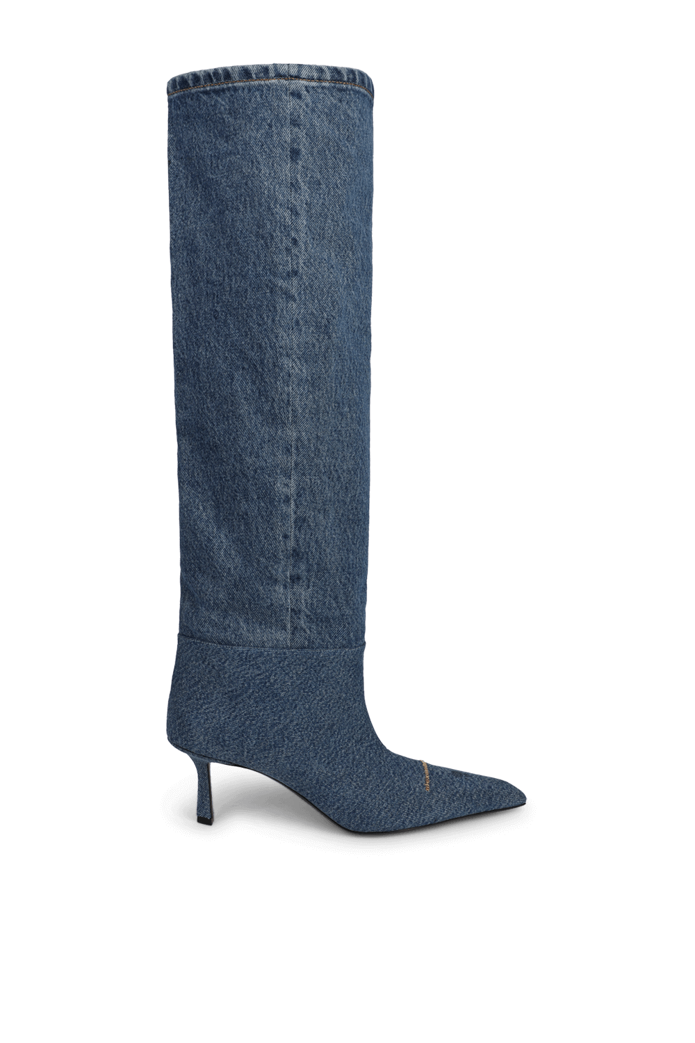 תמונה קידמית של מגפי ג'ינס ויולה 65