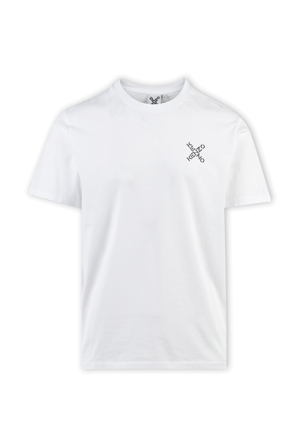 חולצת לוגו טי לבנה KENZO