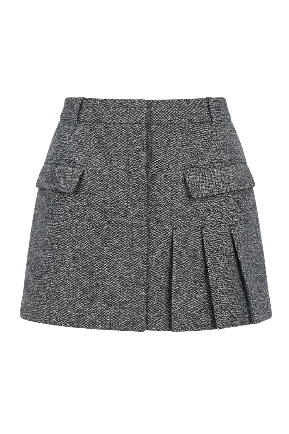 תמונה קידמית של חצאית מיני