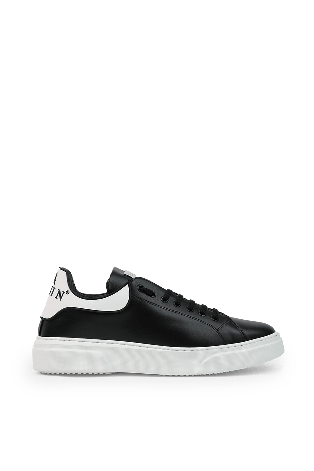 תמונה קידמית של Leather Runner Iconic in Black