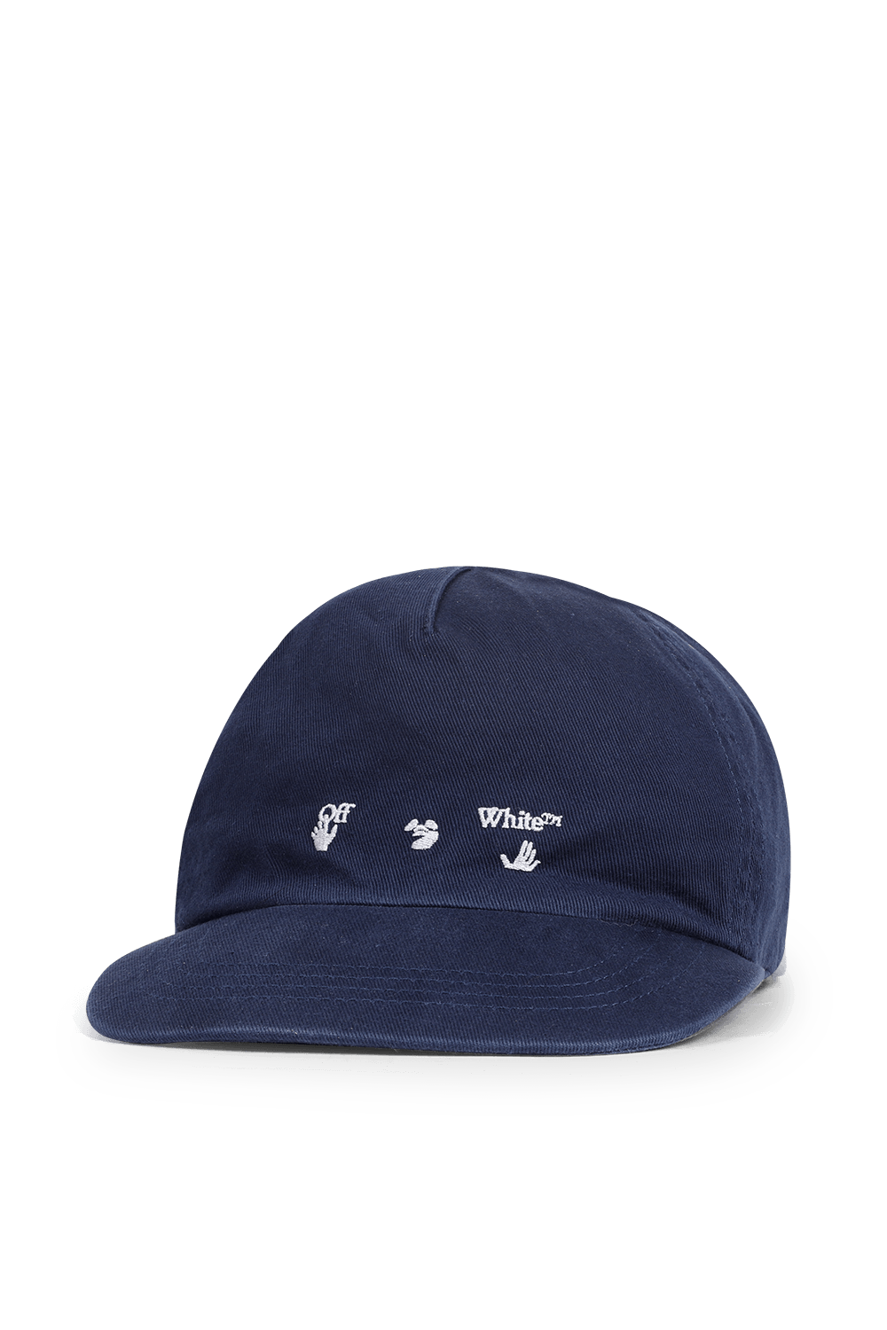 כובע בייסבול עם רקמת לוגו OFF WHITE