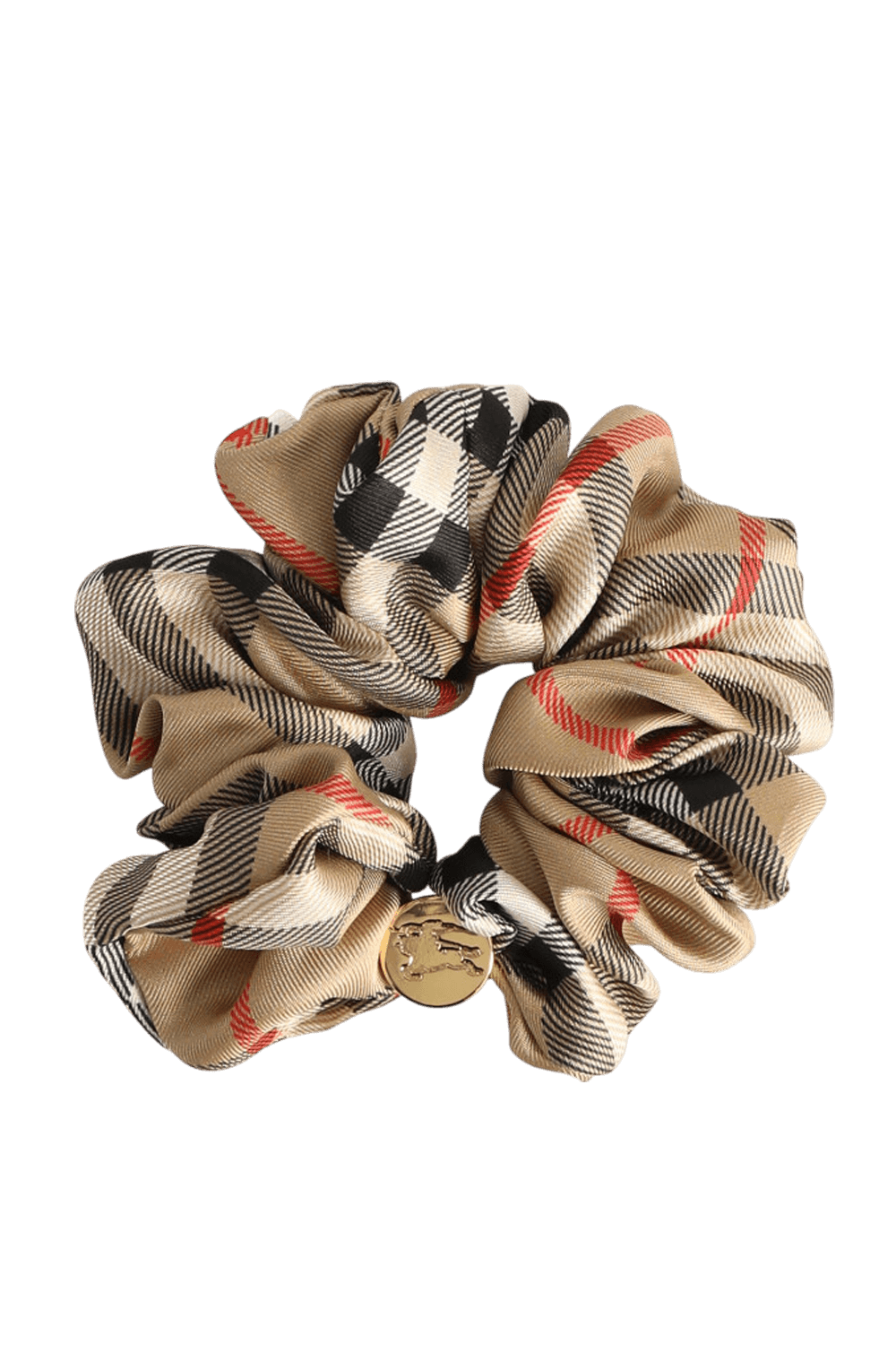 תמונה אחורית של גומיית משי לשיער