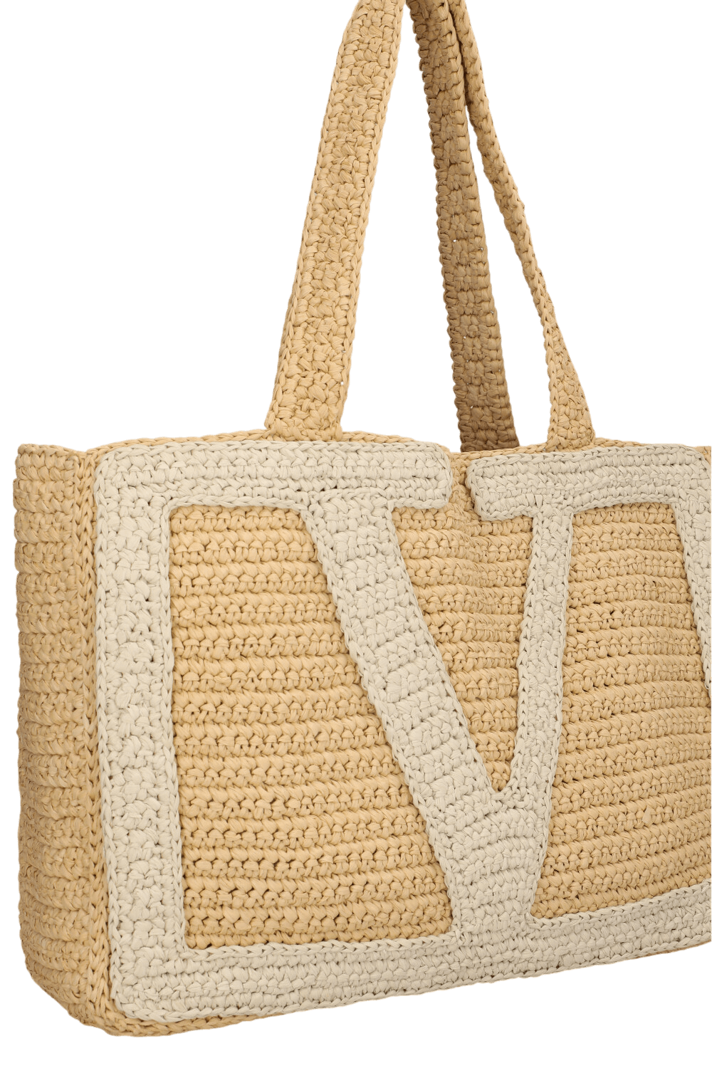 תמונת תקריב של תיק קש