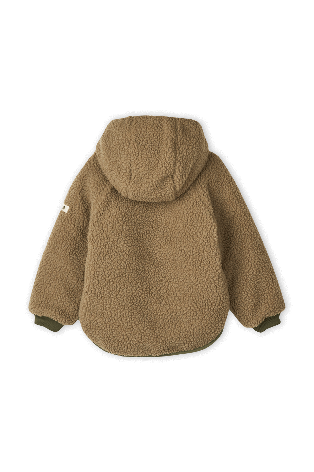 תמונת פנים של גילאי 1-10 מעיל ג'קסון דו צדדי קווילט בגוון חום