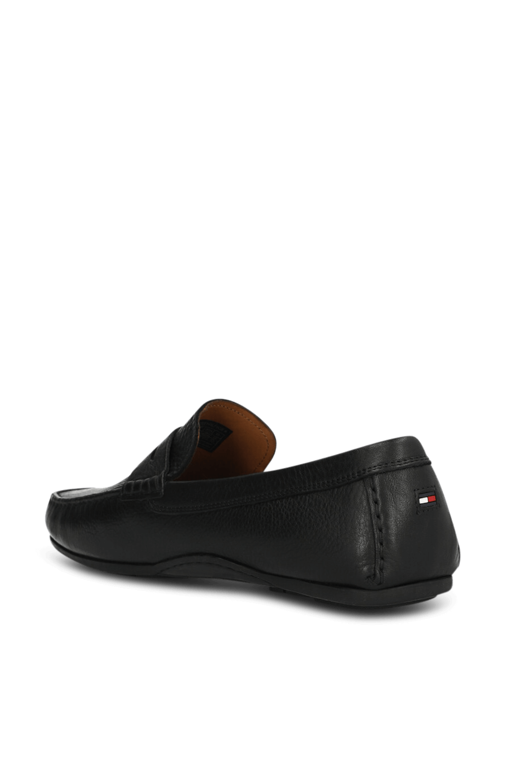 תמונה אחורית של נעלי מוקסינים