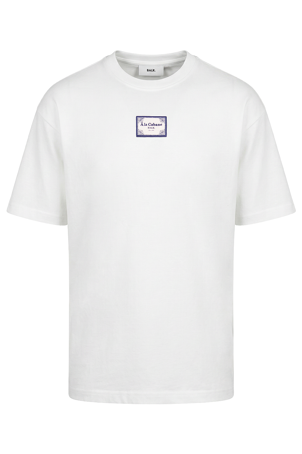 תמונה קידמית של חולצת טי אוברסייז