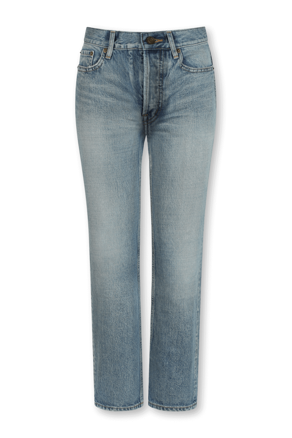 תמונה קידמית של מכנסי ג'ינס שנות ה-90