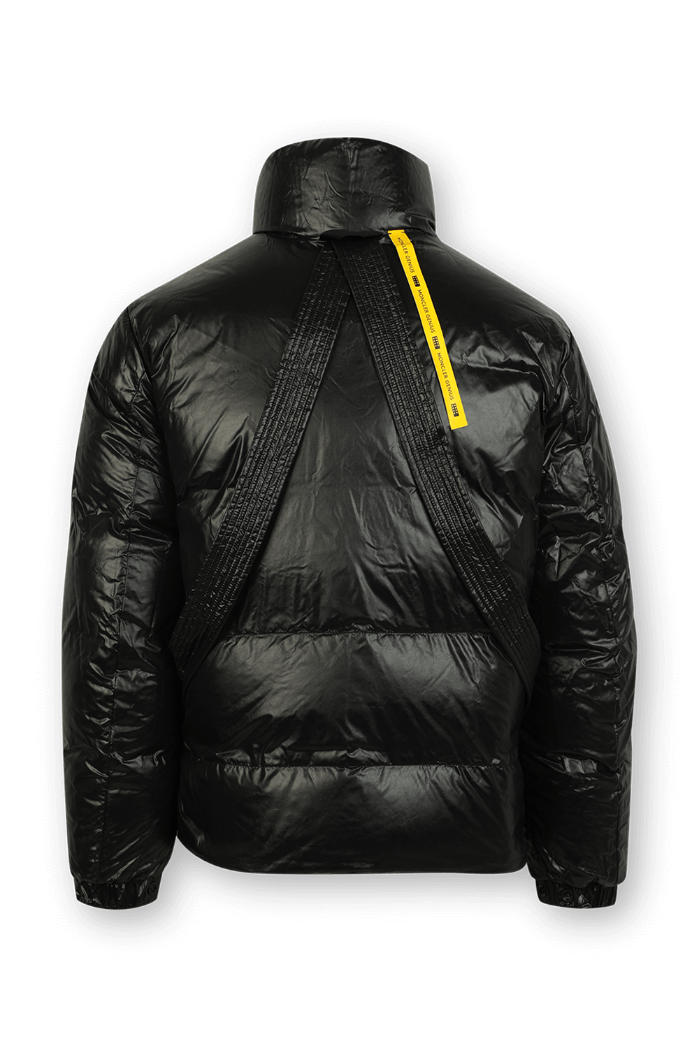 תמונת תקריב של מעיל פאפר דו צדדי בדגומה צבעונית