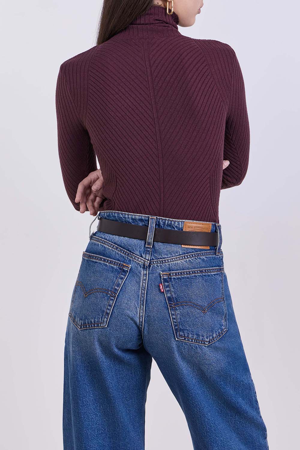 תמונת דוגמן אחורית של סריג גולף