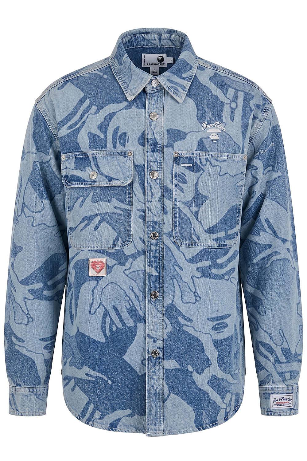 תמונה קידמית של ז'קט ג'ינס