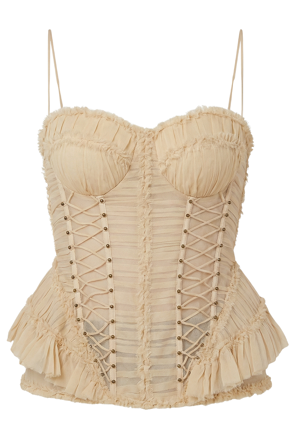 תמונה קידמית של מחוך משי