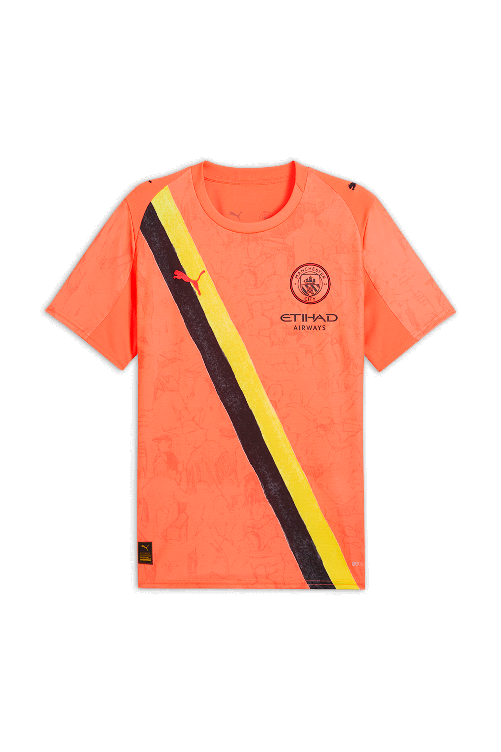 תמונה קידמית של חולצת כדורגל קידסופר × מנצ’סטר סיטי