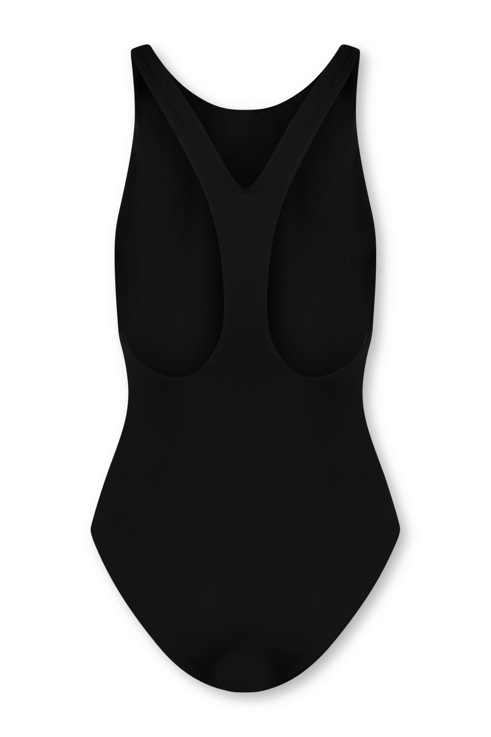 תמונה אחורית של בגד ים שלם ריבר שחור