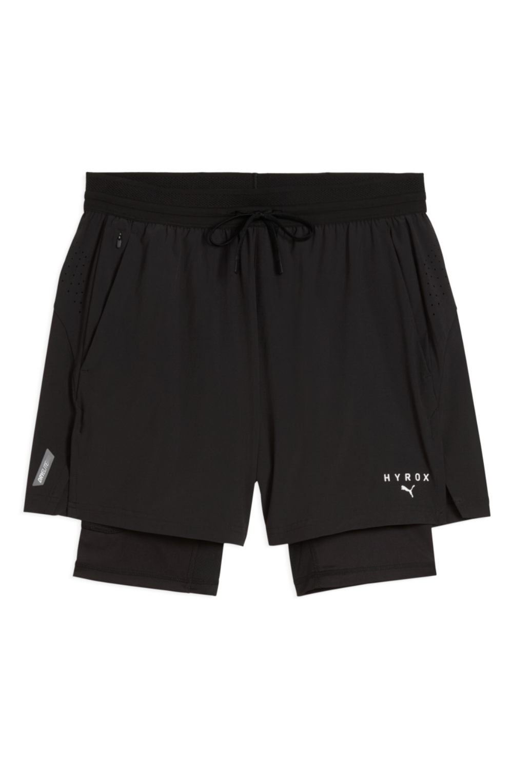 תמונה קידמית של מכנסיים קצרים פומה x היירוקס