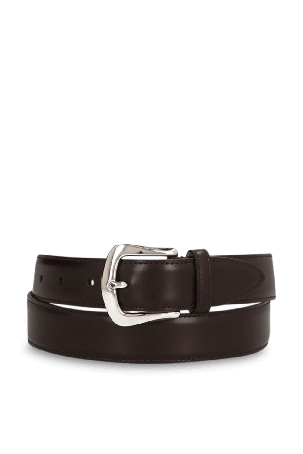 תמונה קידמית של חגורת עור