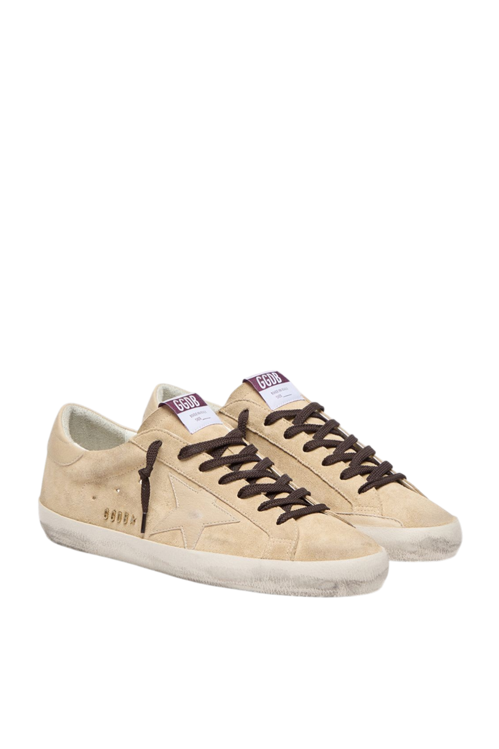 תמונה אחורית של נעלי סניקרס סופר סטאר