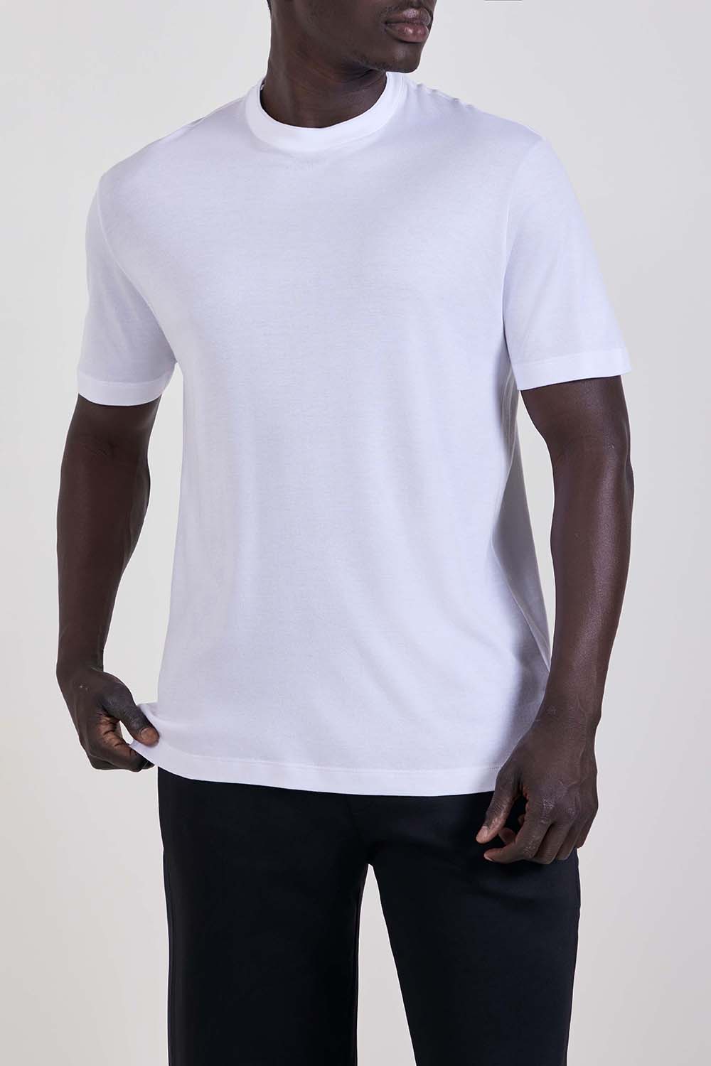 תמונת דוגמן קידמית של חולצת טי