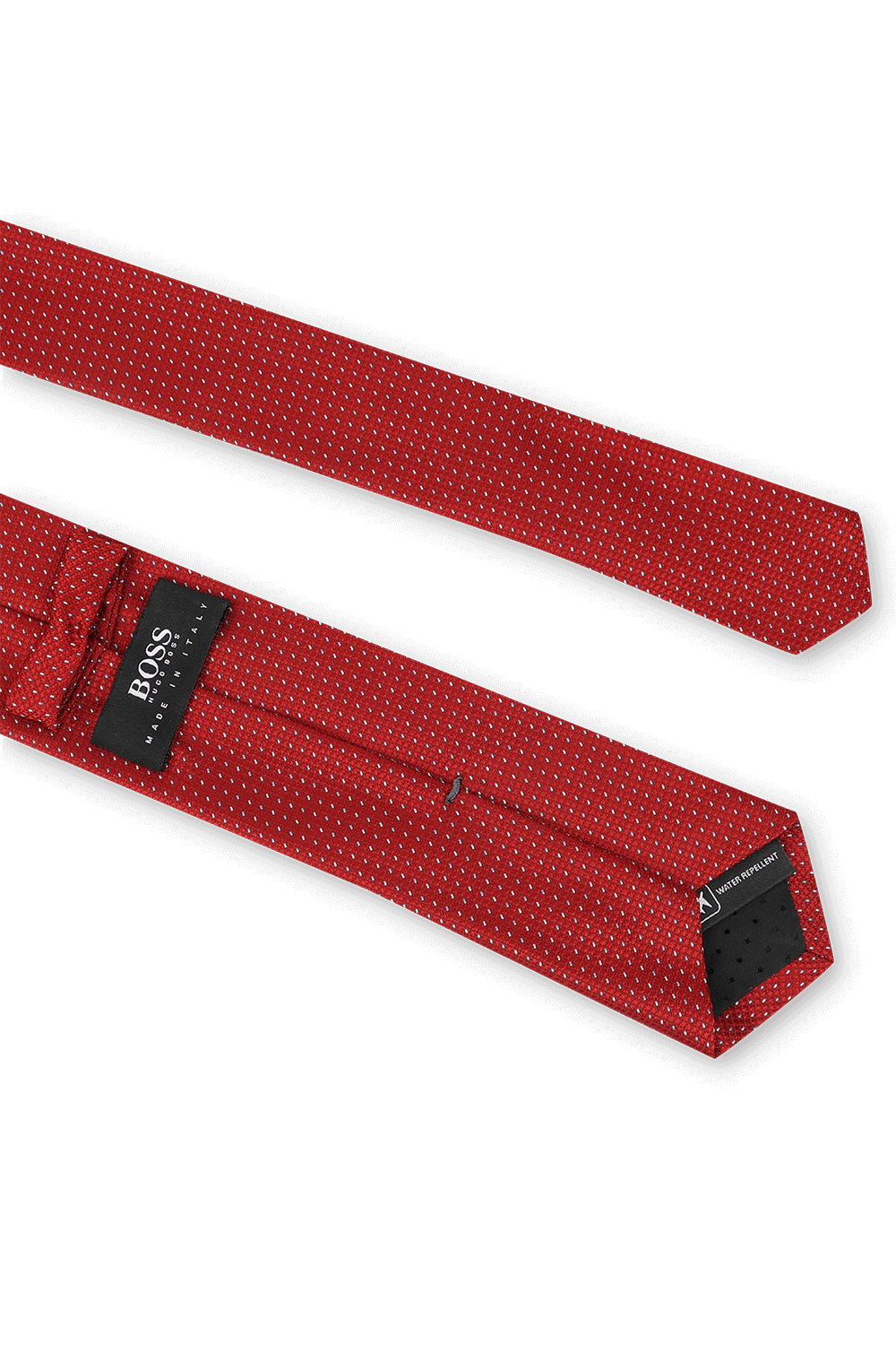 תמונה אחורית של Silk Tie in Red