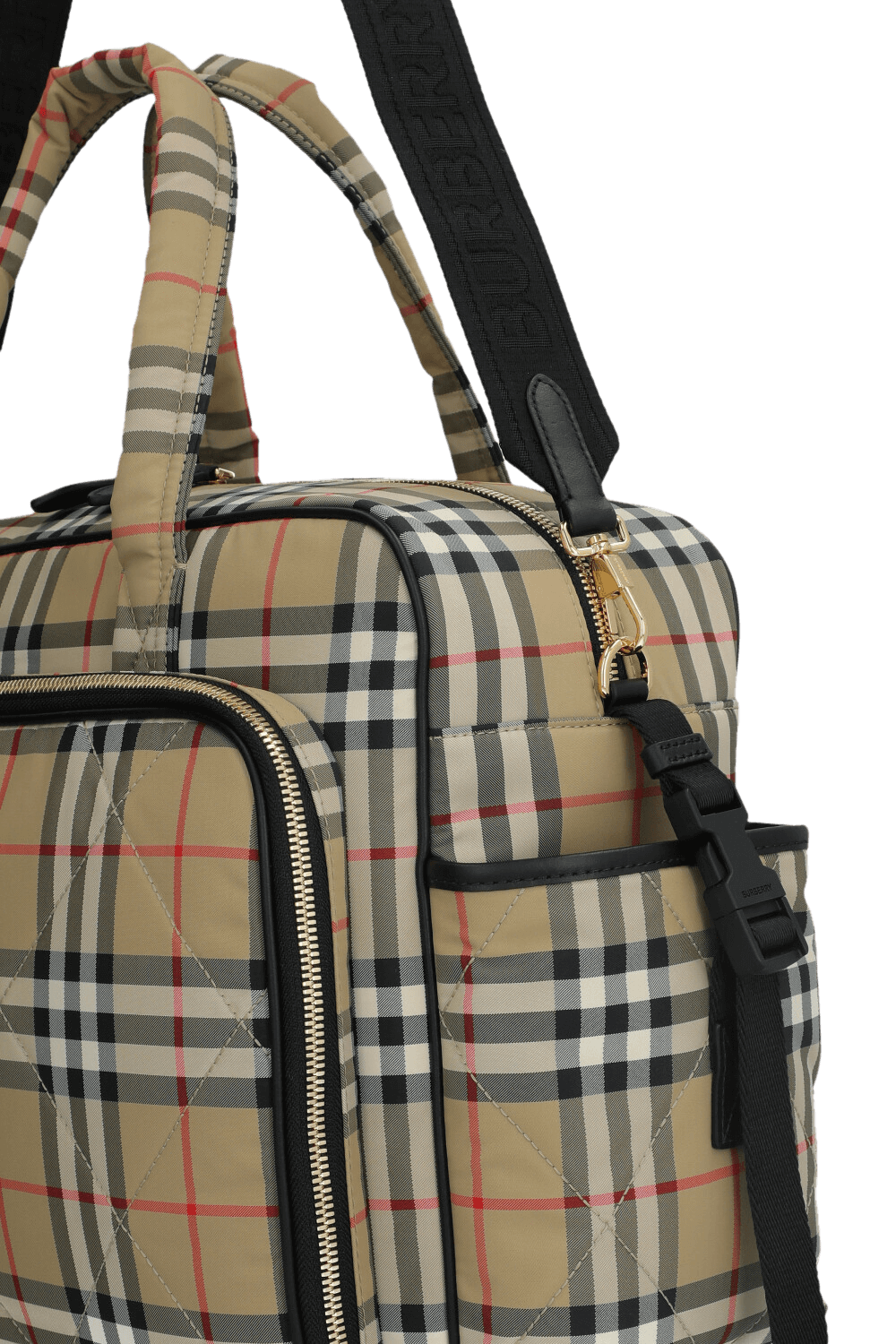 תמונת תקריב של תיק החתלה