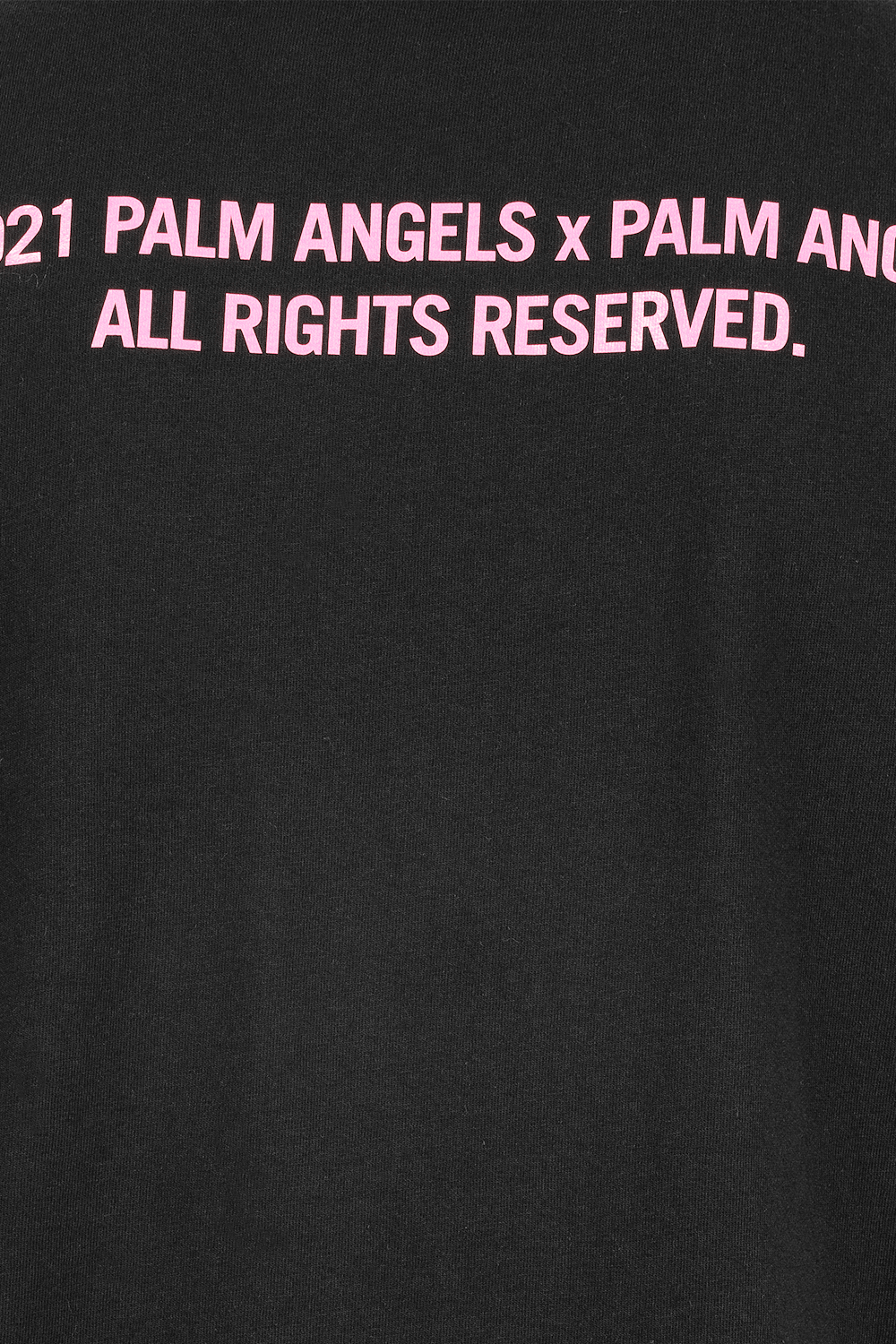 תמונת פנים של Palm Tree Tee in Black