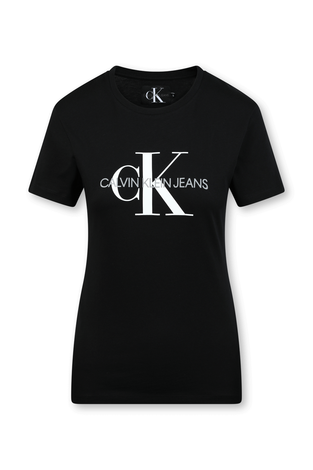 Monogram Logo Tee in Black image number null CALVIN KLEIN