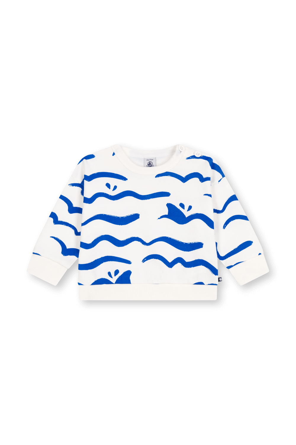 תמונה קידמית של סווטשירט קפוצ'ון - גילאי 18-36 חודשים