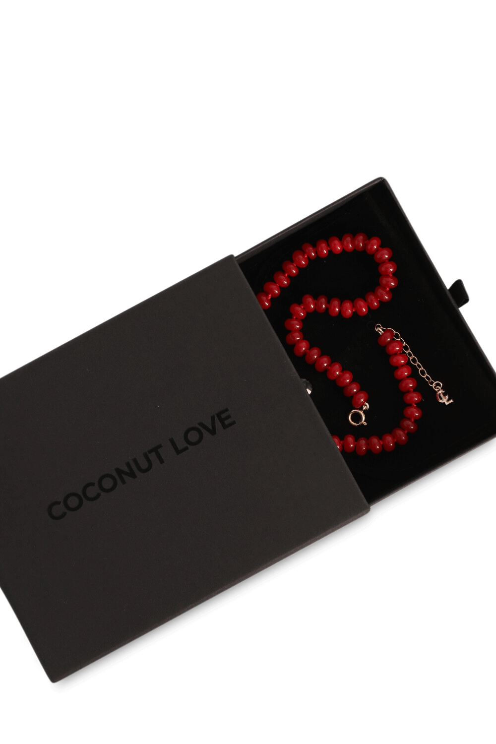 תמונה אחורית של שרשרת אבנים