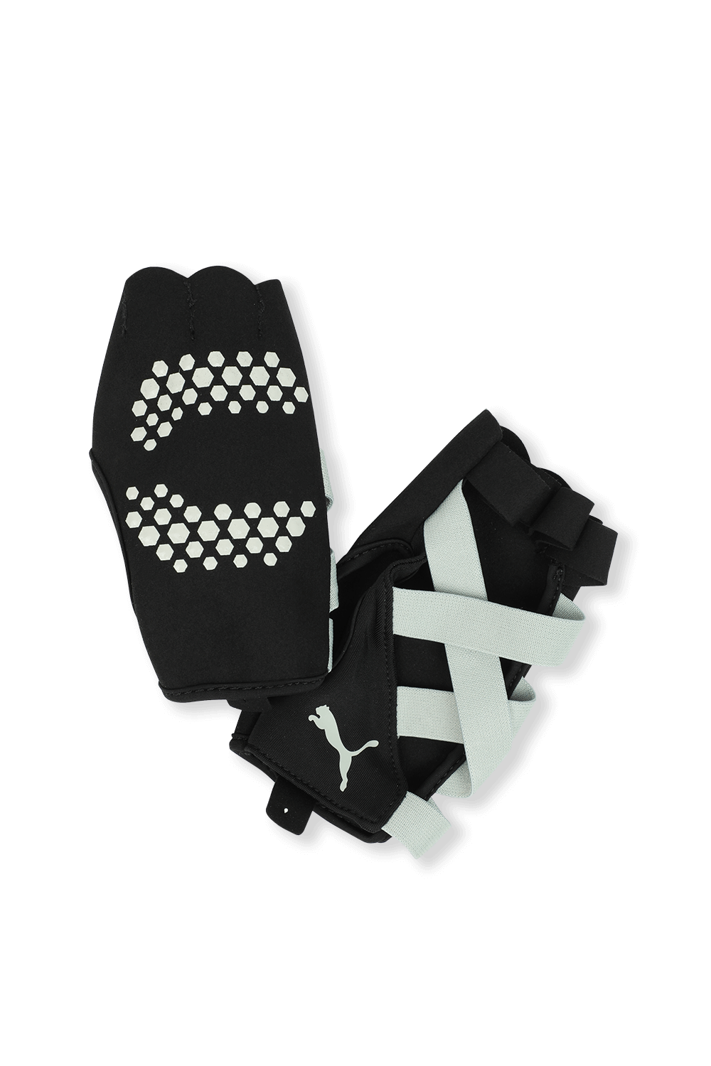 Puma Exhale Gloves in Black and Green PUMA