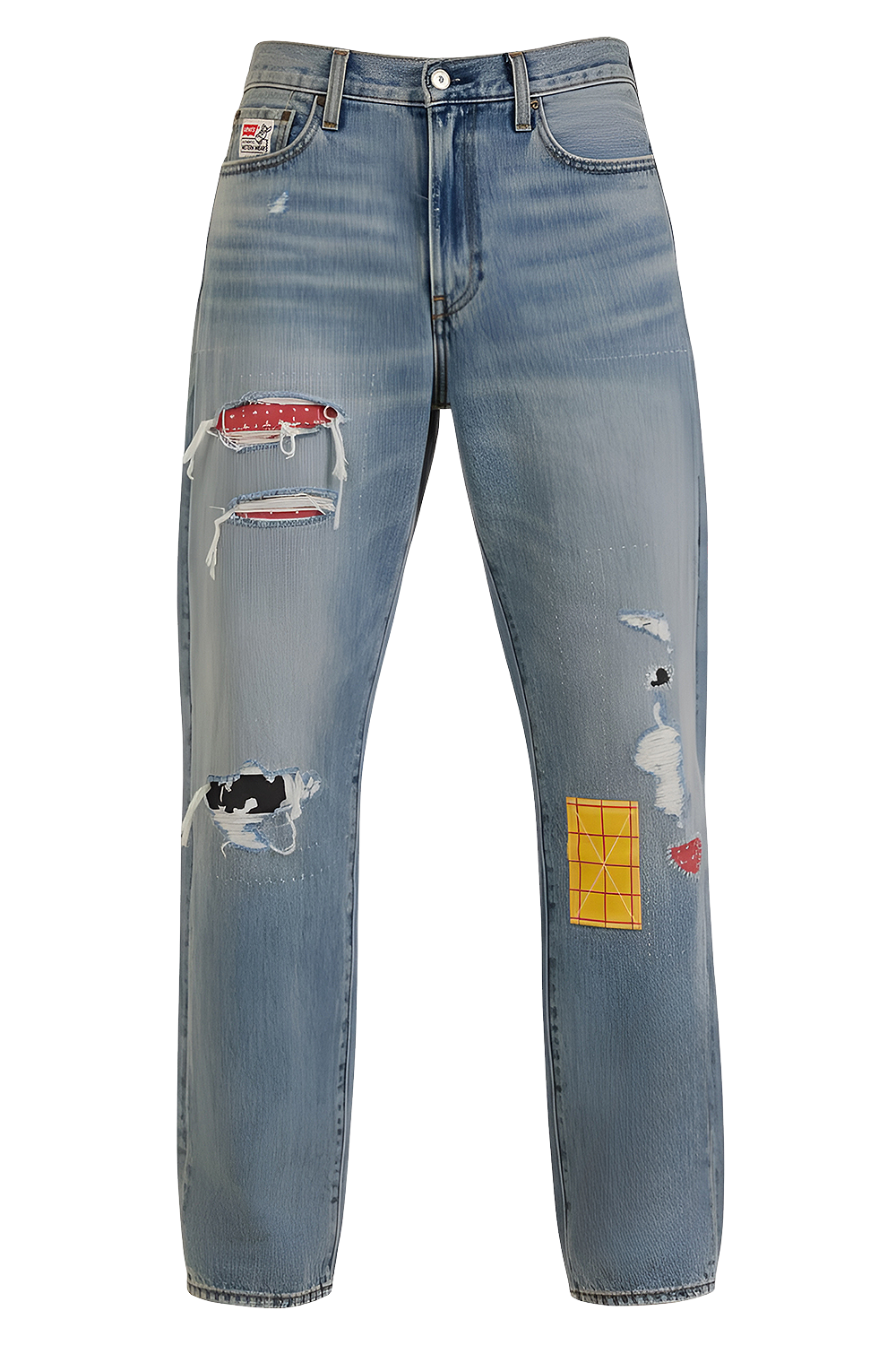 תמונה קידמית של ליוויס X צעצוע של סיפור מכנסי ג'ינס 568