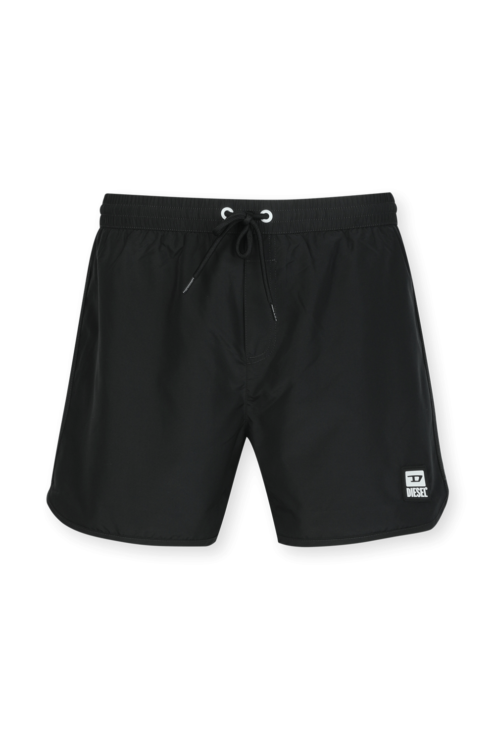 Logo Sweat Shorts in Black DIESEL