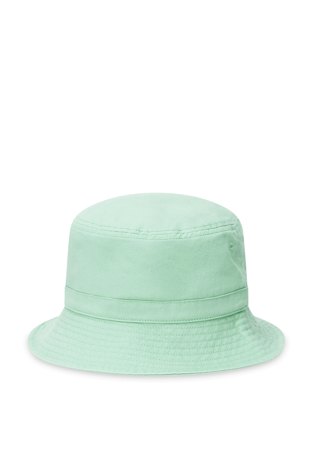 תמונה אחורית של כובע באקט עם רקמת דובי