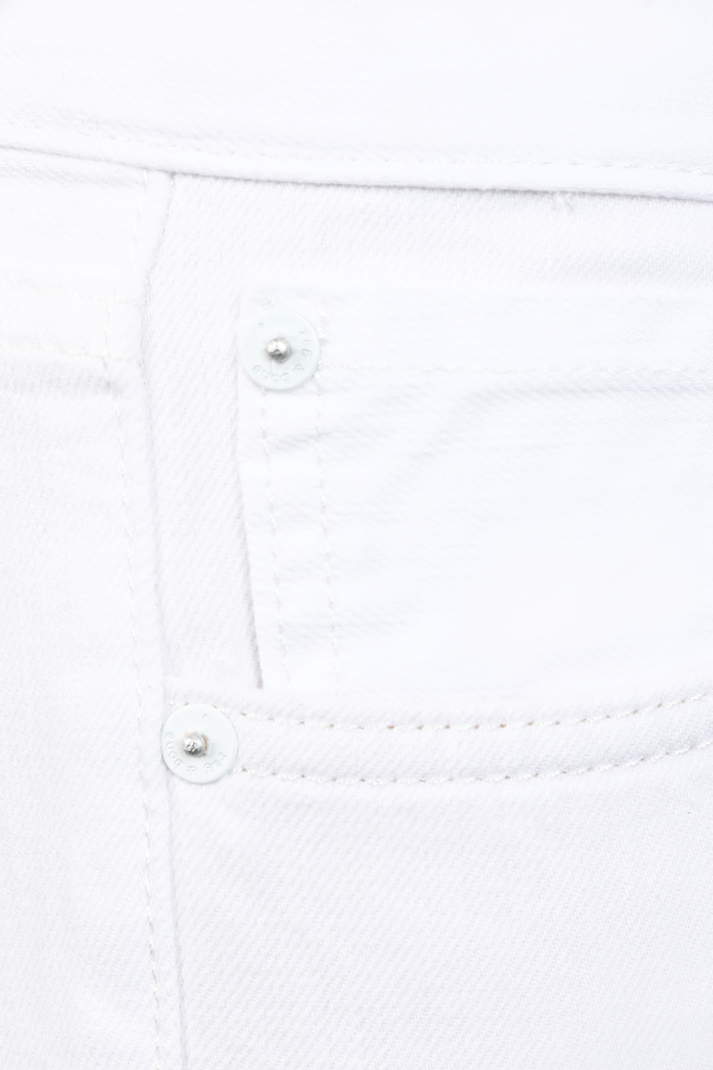 תמונה אחורית של מכנסי ג'ינס פיפר בגזרה ישרה