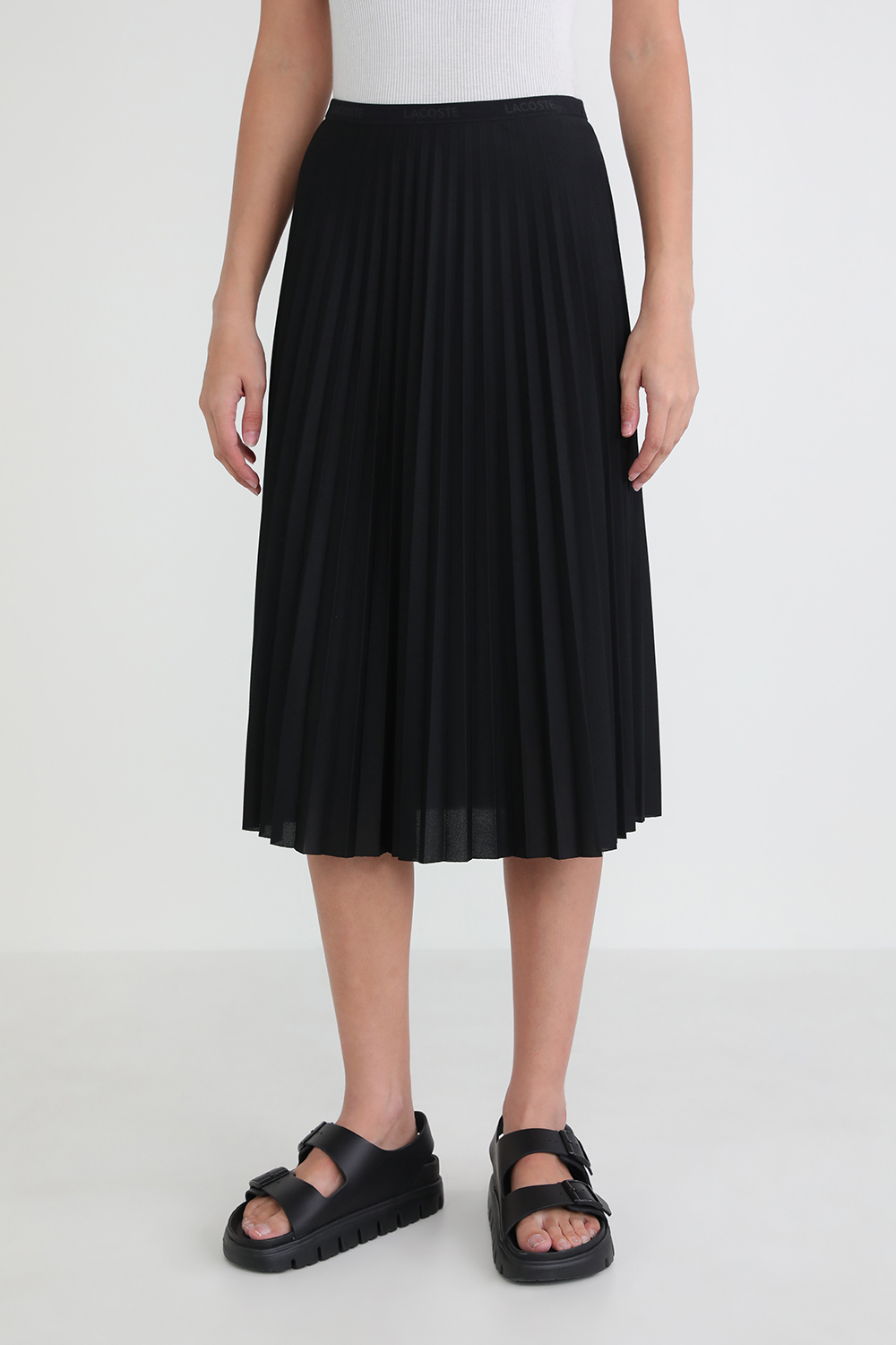 תמונת דוגמן קידמית של חצאית קפלים