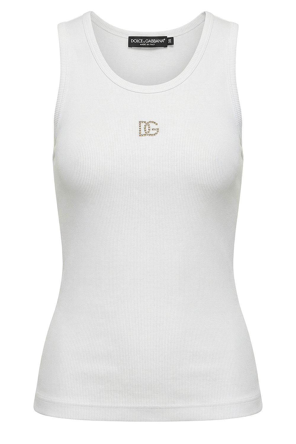 תמונה קידמית של גופיית ריב בגזרת סלים