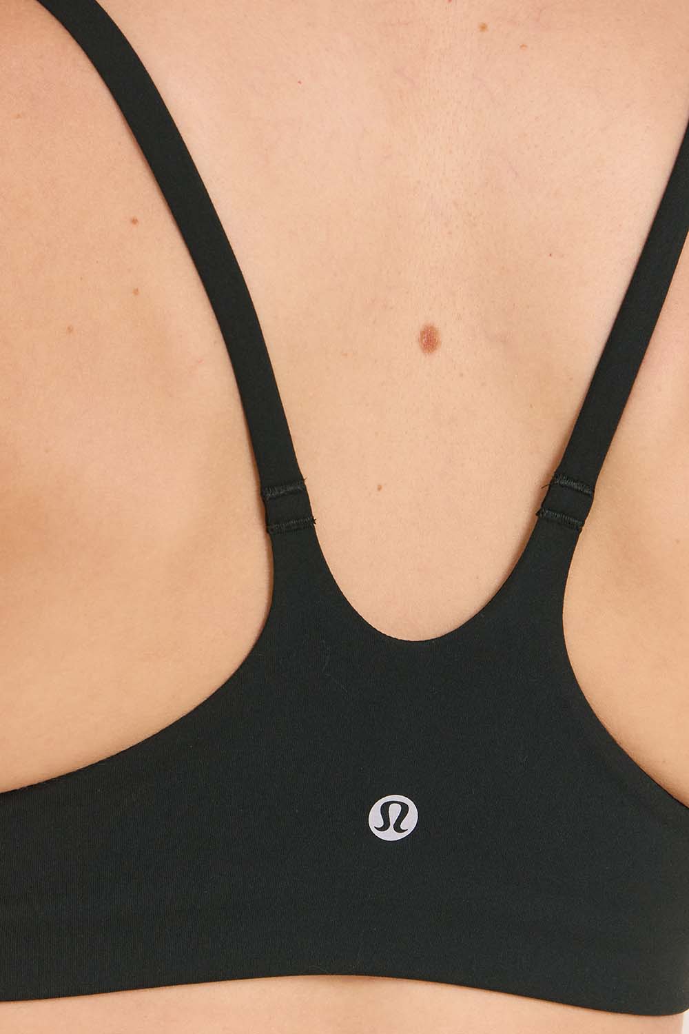 תמונת תקריב דוגמן של Wunder Train Strappy Racer Bra, A/B Cup