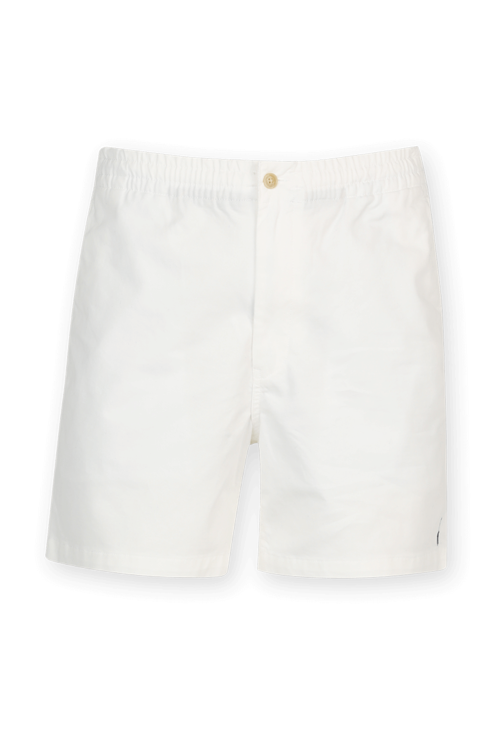 Cotton Flat Shorts in White POLO RALPH LAUREN
