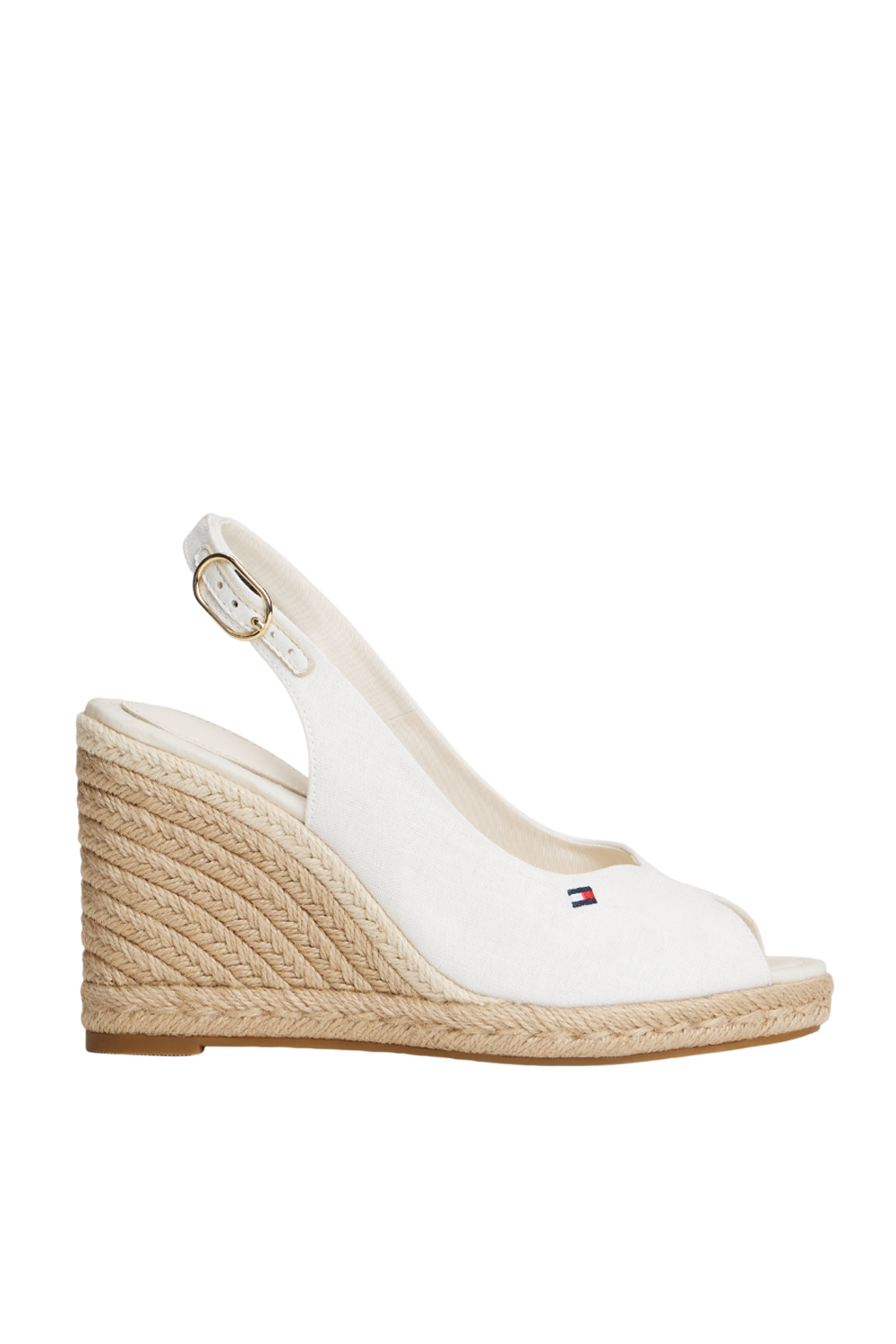 תמונה קידמית של נעלי אספדריל עקב