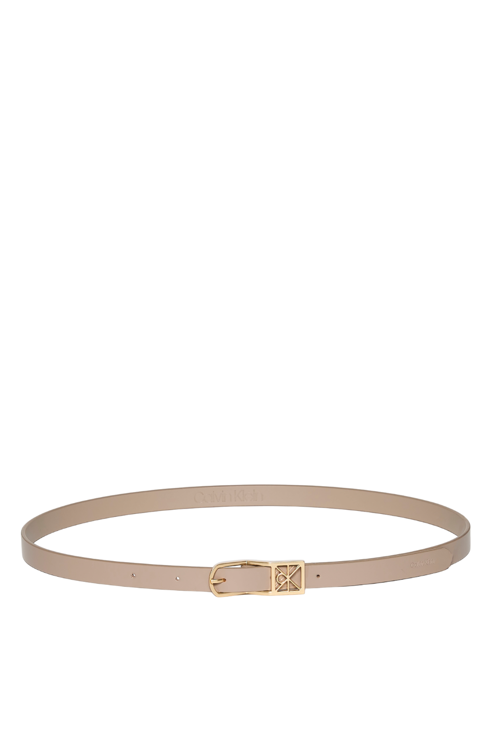 תמונה קידמית של חגורת עור