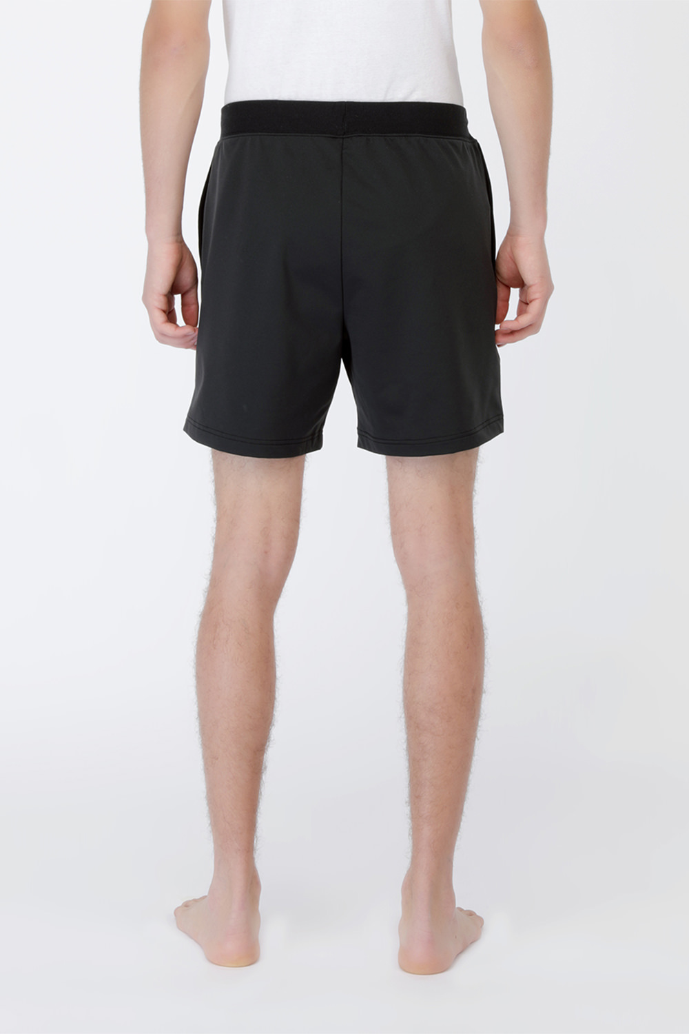 מכנסי ג'וג קצרים עם לוגו