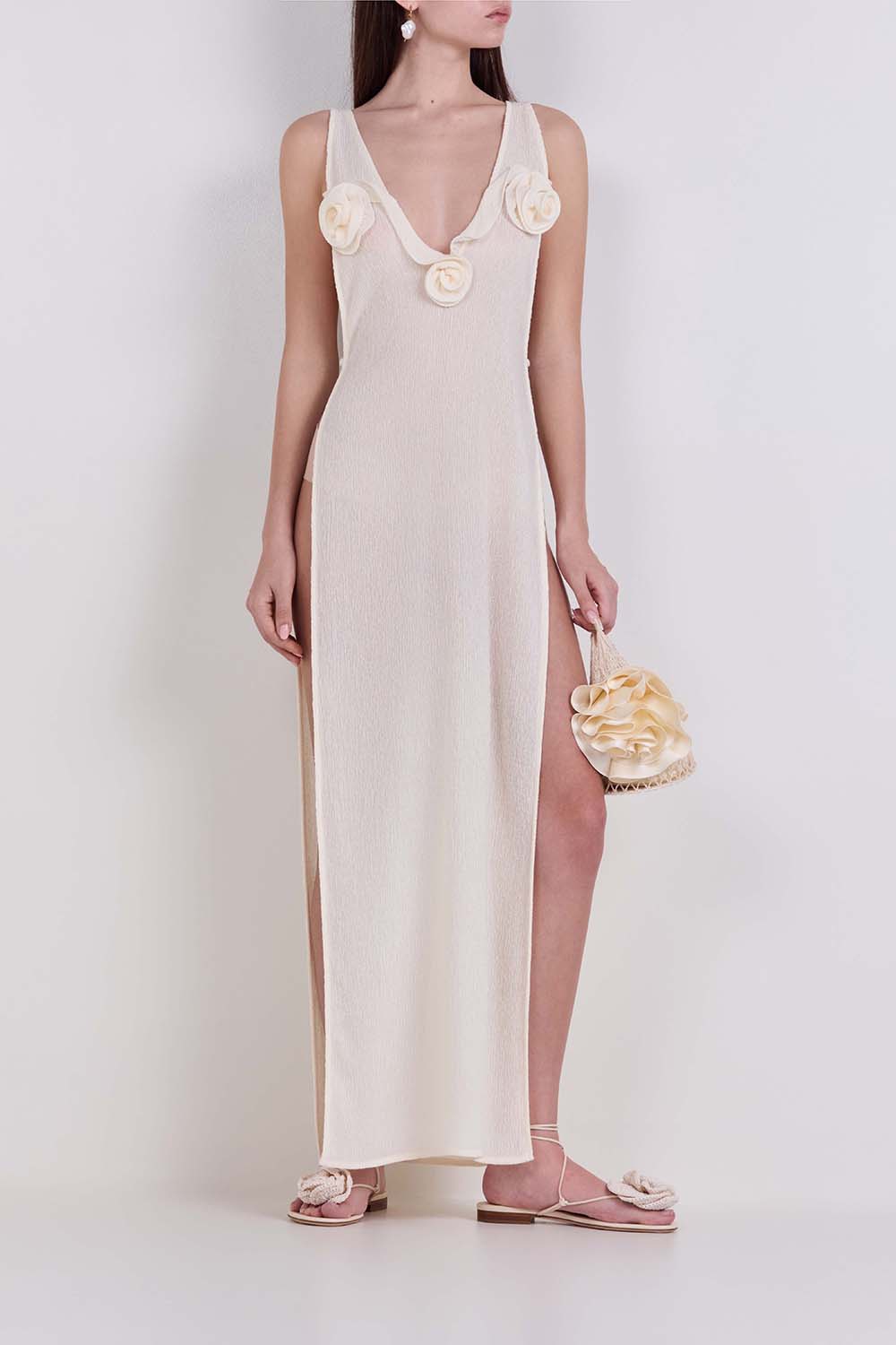 תמונת דוגמן קידמית של סנדלי קשירה