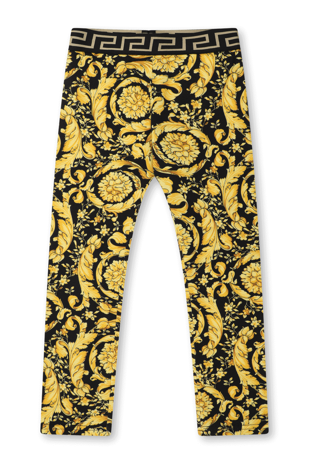 תמונה קידמית של מכנסי טייץ בהדפס בארוק - גילאי 4-6