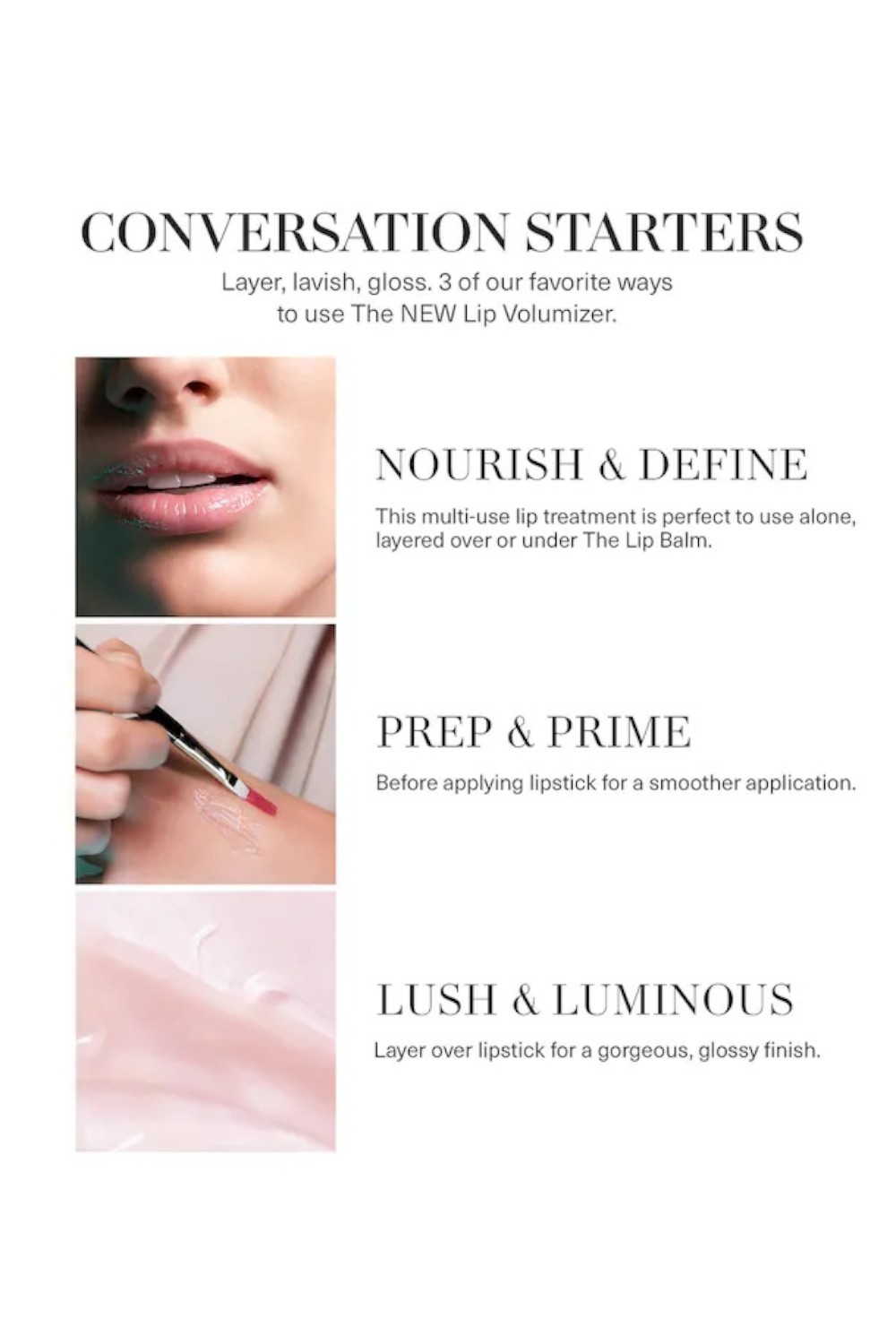 תמונת תקריב של The Lip Volumizer