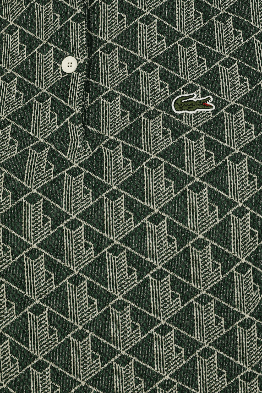 תמונה אחורית של חולצת פולו סרוגה