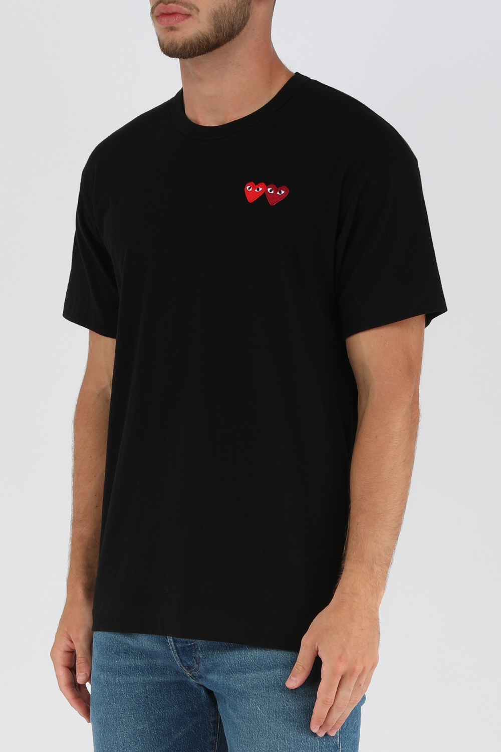 תמונת דוגמן קידמית של חולצת טי