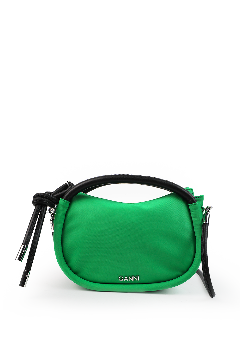 תמונה קידמית של תיק יד מיני עם אבזם