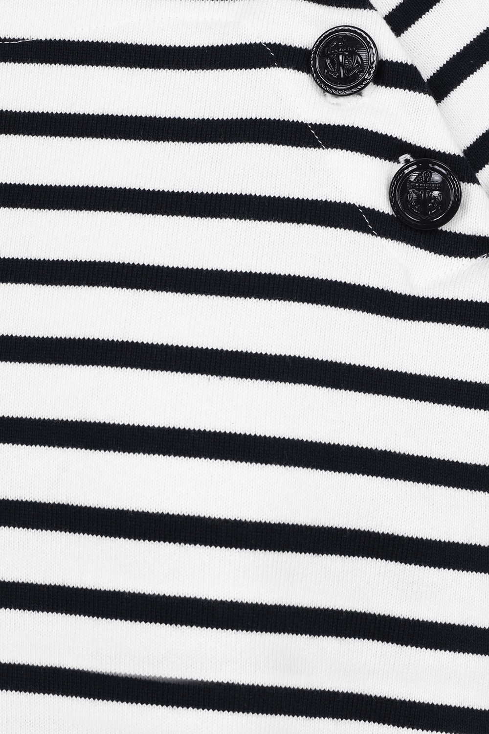 תמונה אחורית של חולצת פסים ארוכה