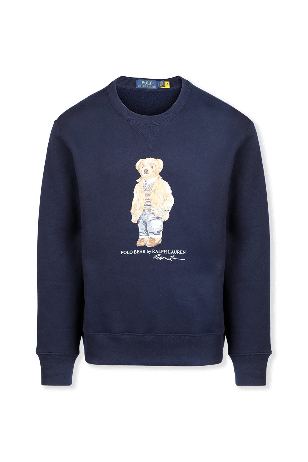 תמונה קידמית של Polo Bear Fleece Sweatshirt in Navy