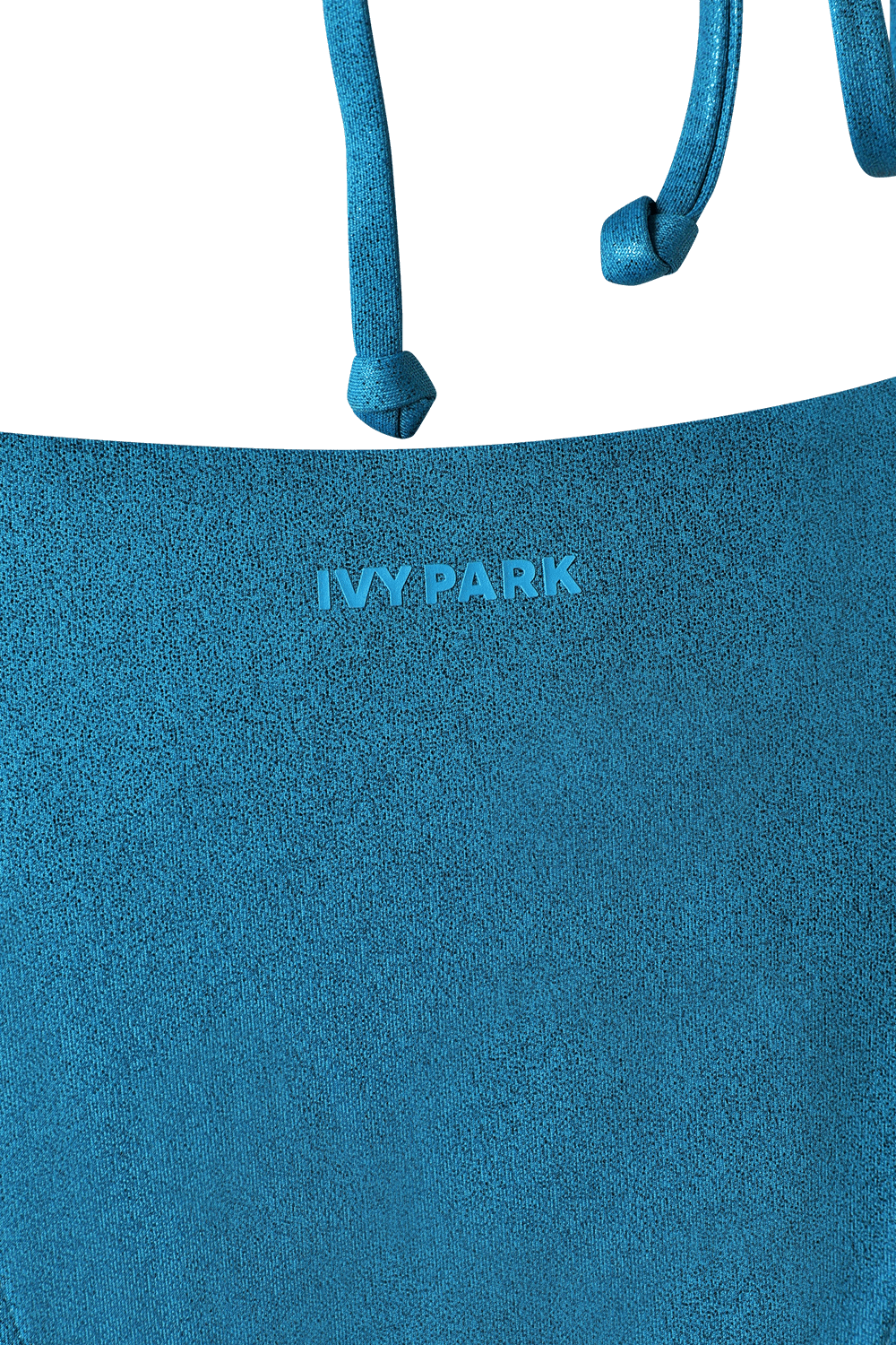 תמונת תקריב של אדידס X אייבי פארק בגד ים שלם בגזרת מחוך