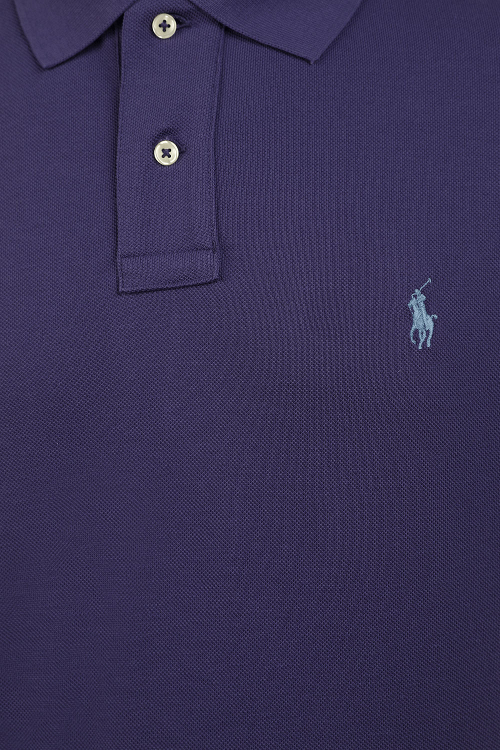 חולצת פולו קצרה עם לוגו רקום POLO RALPH LAUREN